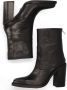 Bronx Mya Mae 34237 Enkellaarsjes Enkelboots met rits Dames Zwart - Thumbnail 8