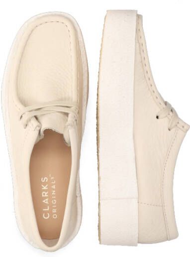 Clarks Wallabee Cup Off-White