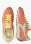 Diadora Sport Rally S Oranje Blauw - Thumbnail 2