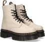 Dr. martens Audrick Platform Grey Nappa Lux - Thumbnail 4