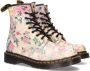 Dr. Martens Bloemenprint Mash Up Veterschoenen Multicolor Dames - Thumbnail 9