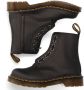 Dr martens Dr. Martens 1460 Pascal Front Zip Zwart Leer Veterboots Dames - Thumbnail 6