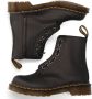 Dr martens 1460 PASCAL FRNT ZIP Zwart Leer Veterboots Dames - Thumbnail 5