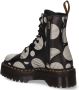 Dr Martens Jadon Polka Dot Smooth Leather Platform Boots Dr. Martens Zwart Dames - Thumbnail 12