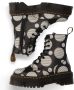 Dr Martens Jadon Polka Dot Smooth Leather Platform Boots Dr. Martens Zwart Dames - Thumbnail 13