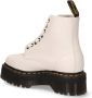 Dr Martens Sinclair Nappa Milled Nappa Leather Platform Boots Dr. Martens Wit Dames - Thumbnail 13
