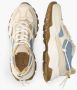 DWRS BONNEY denim chunky leren sneakers goud - Thumbnail 5