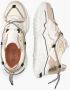 DWRS LABEL Jupiter metallic White Champagne Wit Leer Lage sneakers Dames - Thumbnail 8