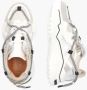 DWRS LABEL Jupiter denim Silver Grey Grijs Leer Lage sneakers Dames - Thumbnail 12