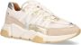 Dwrs Dames Sneakers Los Angeles White Yellow Gold Wit - Thumbnail 11