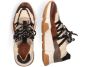 Dwrs LOS Angeles teddy Sneakers | Elefante Black Beige Dames - Thumbnail 8