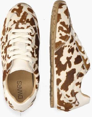 Dwrs Sava Cow Hair Off-White Cognac