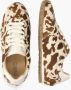 DWRS LABEL DWRS SAVA cow hair on sneakers beige Leer Dames - Thumbnail 8