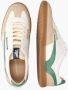 Floris van Bommel De Zaler 01.12 leren sneakers wit groen - Thumbnail 10