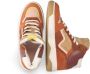 Floris van bommel Iggi Katja Schuurman for Floris 04.00 Cognac Suede G Wijdte Sneakers hoge sneakers - Thumbnail 6