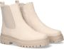 Gabor Enkellaarsjes Dames Chelsea Boots Nubuckleer Wit - Thumbnail 6