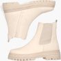 Gabor Enkellaarsjes Dames Chelsea Boots Nubuckleer Wit - Thumbnail 5