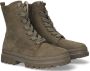 Gabor 92.515.33 Dames Veterboots Khaki Kleur Khaki - Thumbnail 12