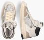 GHOUD Hoge Sneakers Dames Glitter Mid Sneaker Maat: 39 Materiaal: Leer Kleur: Zilver - Thumbnail 3
