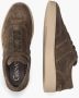Greve Bruin Suède Lage Sneakers Wave 2220 Brown Heren - Thumbnail 5