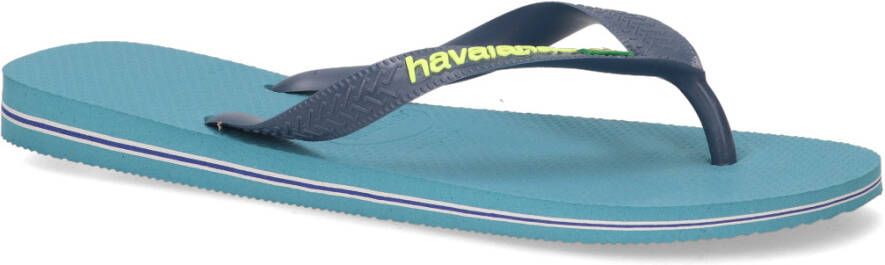 Havaianas Brasil Logo Blauw