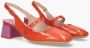 Hispanitas Mary Jane Slingback Schoenen Red Dames - Thumbnail 8