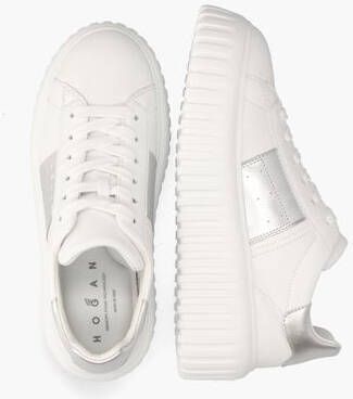 Hogan H-Stripes Wit Zilver