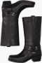 Julie dee IV066 Zwarte Motorboots - Thumbnail 2