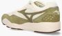 Mizuno Contender | Dedar Olive Drab Snow White Groen Suede Lage sneakers Heren - Thumbnail 2