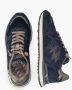 MRP Lage Sneakers Dames Amsterdam 06uphs Maat: 37 Materiaal: Suède Kleur: Blauw - Thumbnail 3