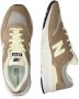 New Balance Trendy Leren en Textiele Sneaker voor Heren Bruin Heren - Thumbnail 11