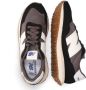 New Balance Zwarte Bimateriaal Sneakers met Groot Logo Black Heren - Thumbnail 7