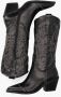 NOA HARMON Cowboylaarzen Dames 009591 Maat: 37 Materiaal: Leer Kleur: Zwart - Thumbnail 5