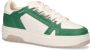Nubikk Basket Buxton White Leather Green Lage sneakers - Thumbnail 14