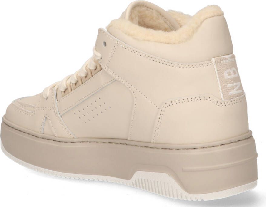 Nubikk Basket Mid Fur Beige