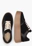 NUBIKK Lage Sneakers Dames Bayou Platform Maat: 40 Materiaal: Suède Kleur: Zwart - Thumbnail 2