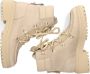 Nubikk Dames Synthetische Veterschoenen Beige Dames - Thumbnail 13