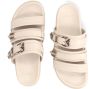 NUBIKK Slippers Dames Lauren Taro Ii Maat: 36 Materiaal: Leer Kleur: Beige - Thumbnail 11