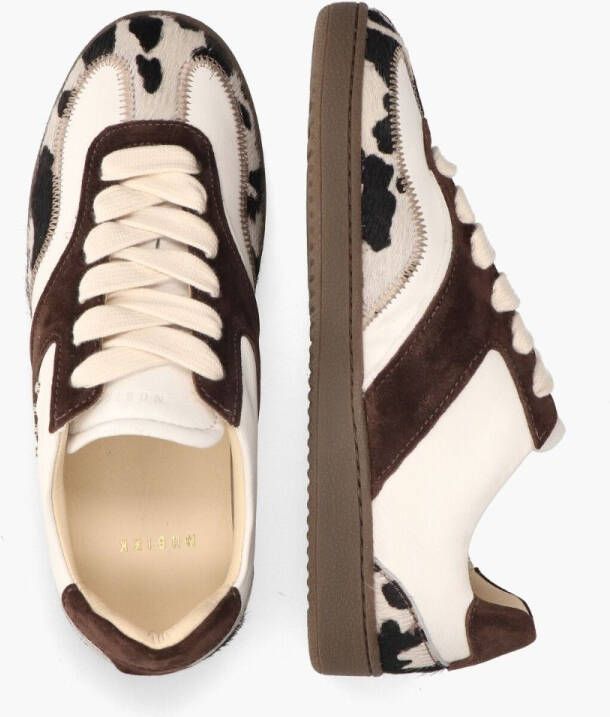 Nubikk Ray Owen Studs Donkerbruin Off-White