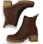 Panama Jack Pia B19 Chelsea boots cognac Leer Dames - Thumbnail 8