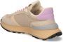 Philippe Model Leren sneakers met logo en gewaxte veters Purple Dames - Thumbnail 11