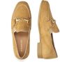 Piedi Nudi Instappers Dames Instapschoenen Damesschoenen Suède 133975 Camel - Thumbnail 11