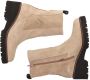 Piedi Nudi Chelsea boots Dames Laarzen Damesschoenen Suède 2556-04.09PN Beige - Thumbnail 4