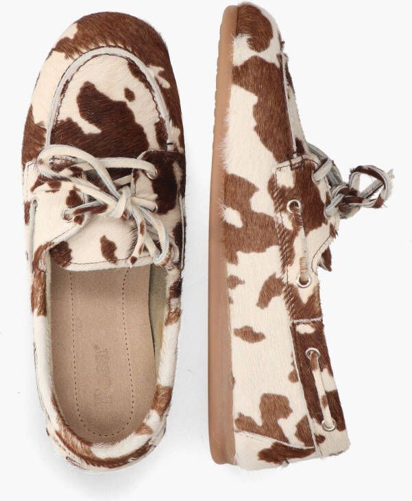 Posa Boat Hairy Pony Cow Off-White Bruin