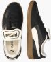 PUMA Palermo Premium Sneakers Leren Sneaker Zwart - Thumbnail 13