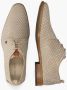 Rehab Greg braid suède veterschoenen beige - Thumbnail 7