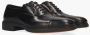 Santoni 18957 Zwart - Thumbnail 2