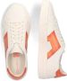 Santoni Dubbele Gesp Leren Sneakers Multicolor Dames - Thumbnail 4