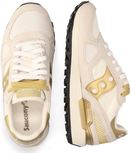 Saucony Shadow Orginal Vintage Off-White Goud