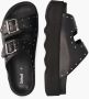 Scholl Zwart Heather Slippers Zwart F32305 - Thumbnail 8